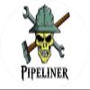 3 - Pipeliner Skull Hard Hat/Helmet Stickers 1 1/2" x 3" H310 view 1
