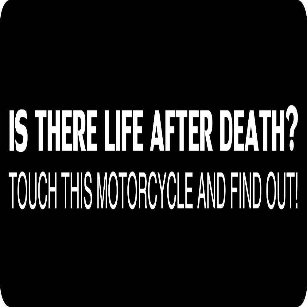 1080 Graphics 3 - is There Life After Death Hard Hat/Biker Helmet Sticker BS 1305