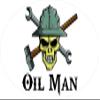 3 - Oil Man Skull Hard Hat/Helmet Stickers 1 1/2" x 3" H336 view 1