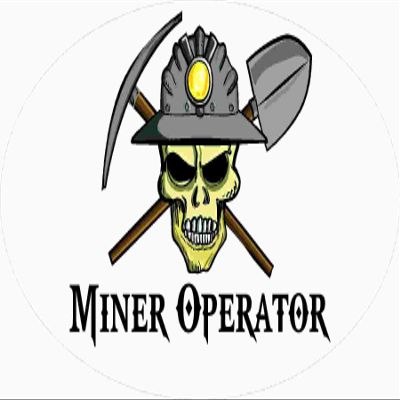 3 - Miner Operator Coal Miner Skull 1 1/2" x 3" Hard Hat Stickers H405