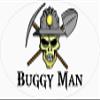 3 - Buggy Man Coal Miner Skull 1 1/2" x 3" Hard Hat Stickers H399 view 1