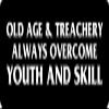 1080 Graphics 3 - Old Age and Treachery Hard Hat/Biker Helmet Sticker BS 1155 view 1