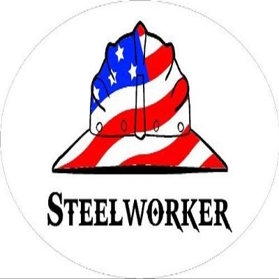 3 - Steelworker Hard Hat/Helmet Stickers 1 1/2" x 3" H253