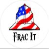3 - FRAC It Hard Hat/Helmet Stickers 1 1/2" x 3" H281 view 1