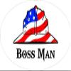 3 - Bossman Hard Hat/Helmet Stickers 1 1/2" x 3" H254 view 1