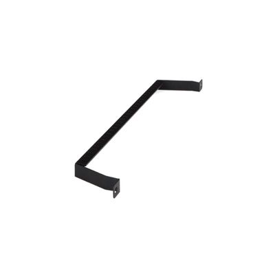 Kendall Howard 3" Deep Flanged Lacing Bar- 19" EIA Compliant Horizontal Cable Manager, Space-Saving Rack Mount with  Slots, USA Made