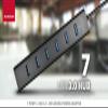AXAGON HUE-SA7BP Active/Passive USB 3.0 Hub with 7 USB Ports, 40 cm Cable, Includes Power Supply, 5 V/2 A, Ideal for Desk and Office view 2