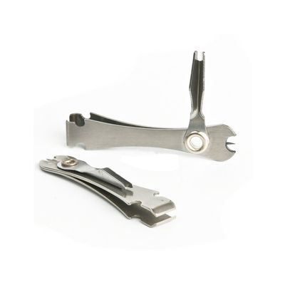 TOPIND Stainless Steel Silver Nipper with Knot Tying Tool