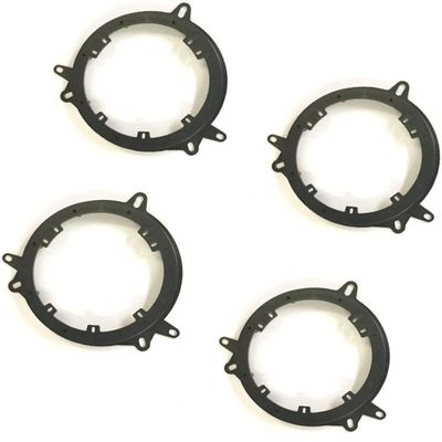 2 Pair Car Stereo Install Aftermarket Speakers 6", 6.5", and 6.75" Inch Plastic Adapter Mount Plates for Toyota and for Scion select Vehicles- Compatible Vehicles Listed Below