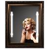 Portable LED Vanity Mirror Lights | Simulated Daylight | 4 Brightness Level Touch Control | Rechargeable, Cordless Makeup Lights view 3