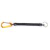 TOPIND Lanyards Safety Rope Wire Coiled Tether and Carabiner view 1