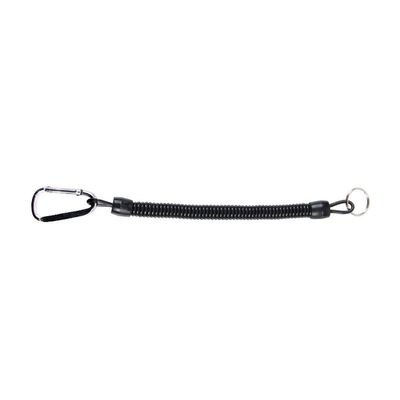 TOPIND Lanyards Safety Rope Wire Coiled Tether and Carabiner