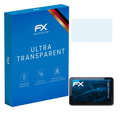 atFoliX Screen Protection Film compatible with Snooper S6800 Screen Protector, ultra-clear FX Protective Film (3X)