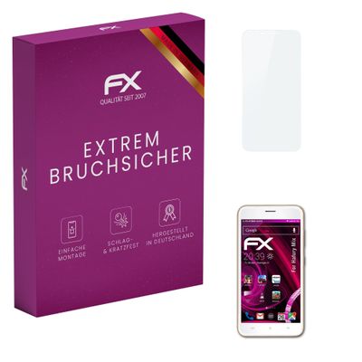 atFoliX Plastic Glass Protective Film compatible with Hafury Mix, 9H Hybrid-Glass FX Screen Protector