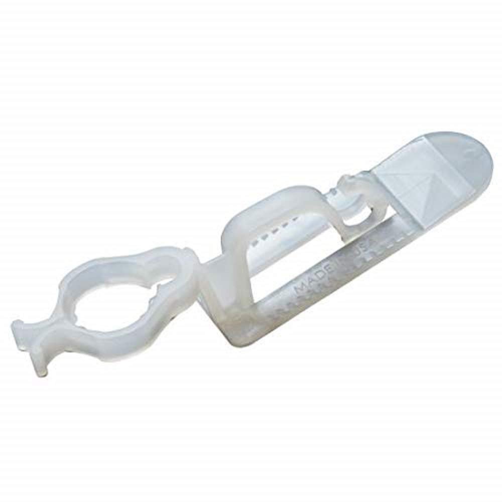 Adams MFG 9090-99-5635 50Count, All Application Clip, Hang C7, C9, Icicle or Miniature Lights on Rooflines or Gutters, 50Count, All Application Clip