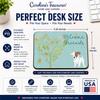 Caroline's Treasures BB7637MP Welcome Friends Jack Russell Terrier Puppy Mouse Pad, Hot Pad or Trivet for Home Office Gaming Working Computers Laptop Mouse Mat,Washable Large Mousepad view 2