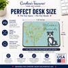 Caroline's Treasures BB7623MP Welcome Friends Black Staffie Mouse Pad, Hot Pad or Trivet for Home Office Gaming Working Computers Laptop Mouse Mat,Washable Large Mousepad view 2
