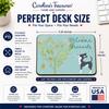 Caroline's Treasures BB7627MP Welcome Friends Black White Chihuahua Mouse Pad, Hot Pad or Trivet for Home Office Gaming Working Computers Laptop Mouse Mat,Washable Large Mousepad view 2
