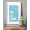 You Are Collection, Set of Four 16x20 Inch Print Wall Art Prints, Nursery Decor, Kid?s Wall Art Print, Gender Neutral, Kid?s Room Decor, Motivational Word Art, Inspirational Artwork for Kids view 2