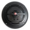 6 1/2" 2-Way Waterproof Black Marine Speaker - 6.5 Inch Integral Grill RV Boat view 1