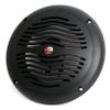 6 1/2" 2-Way Waterproof Black Marine Speaker - 6.5 Inch Integral Grill RV Boat view 2