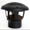 6 1/2" 2-Way Waterproof Black Marine Speaker - 6.5 Inch Integral Grill RV Boat view 4