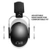 Pro For Sho All Terrain Safety Ear Protection - Larger Size Foldable Ear Muffs Lighter Weight & Maximum Hearing Protection, X-Large view 4