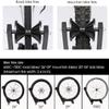 Sports Foldable Alloy Bicycle Stand Bike Floor Parking Rack Steady Wheel Holder Fit 20"-29" BikesIndoor Home Garage Cycling Storage Organizer Cycle Tires Rack Holder for Mountain and Road Bike view 3