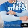 Tough Outdoors UV Arm Sleeves for Men Women - Sun Protection Sleeves - Compression Golf Baseball Cooling Tattoo Arm Sleeve view 4