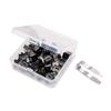 OUTEMU (Gaote) Black Switches - 20 Pack -3 pin DIY Replaceable Linear Heavy 60g Force Key Switches Replacement Switches or Mechanical Keyboard view 3
