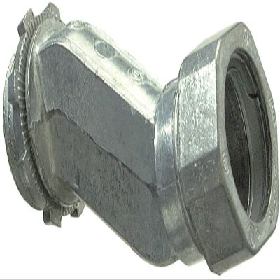 Halex adalet .50in. Zinc Offset Connector 03905