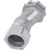 Halex adalet .50in. Zinc Offset Connector 03905 view 4