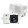Pyle PDA6BU 200-Watt Bluetooth Home Stereo Receiver, 4X Pyle 3.5'' 200 Watt 3-Way Weather Proof Mini Box Speaker System (White), Enrock Audio 16-Gauge 50 Foot Speaker Wire view 4