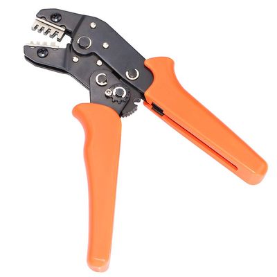 GeeBat Crimping Tool Crimper Plier Ratcheting Wire Pin Connectors for AWG28-16 (0.1-1.5mm) PH2.0mm/XH2.54mm/Dupont 2.54mm/TAB 2.8mm 3.0mm 3.96mm 4.8mm/KF2510/JST Servo Terminals (Crimping Tool)
