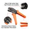 GeeBat Crimping Tool Crimper Plier Ratcheting Wire Pin Connectors for AWG28-16 (0.1-1.5mm) PH2.0mm/XH2.54mm/Dupont 2.54mm/TAB 2.8mm 3.0mm 3.96mm 4.8mm/KF2510/JST Servo Terminals (Crimping Tool) view 2