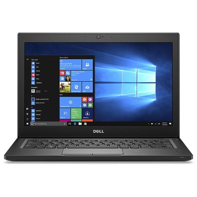 Dell Latitude 7280 Intel Core i7-7600U X2 2.8GHz 8GB 128GB SSD 12.5", Black (Renewed)