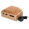 MobileVision 10-Port Bamboo Charging Station Includes 2 Powermod 6 USB Port Chargers for Smartphones & Tablets view 1