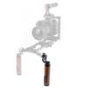 CAMVATE Quick Release Wooden Hand Grip with M6 ARRI Rosette Connection & NATO Clamp Adapter (Left Side) view 3