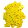 miniscraper 2 Pack (200pcs) Double Edged Plastic Razor Blades with a Thicker and Thinner Edges view 1