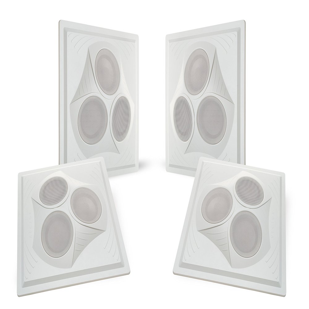Pure Resonance Audio VCA8 - Vector Ceiling Speaker Array 120 Watts 8 Ohm (4 Speakers)
