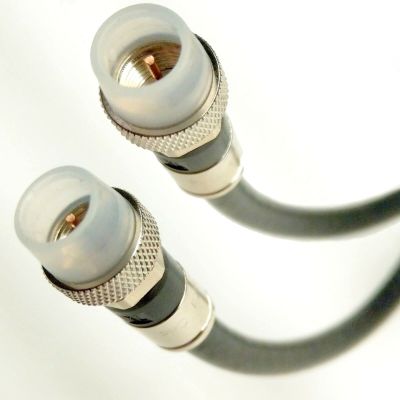 10ft (3 Pack) 3X Shields Weather Seal Indoor Outdoor RG6 Coaxial Cable Brass Connector 75 Ohm (Satellite TV, Broadband Internet, Ham Radio, OTA HD Antenna Coax) Assembled in USA