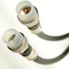 10ft (3 Pack) 3X Shields Weather Seal Indoor Outdoor RG6 Coaxial Cable Brass Connector 75 Ohm (Satellite TV, Broadband Internet, Ham Radio, OTA HD Antenna Coax) Assembled in USA view 1
