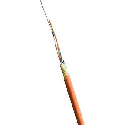 100' Belden 602455 24 Fiber OM1 OFNR LT Orange Fiber Tray Optic Cable