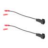Enrock Automotive EFDSH98UP Pair 16 Gauge Speaker Harness Adapter W/Red Bullet for Select Ford Vehicles 1998-Up view 1