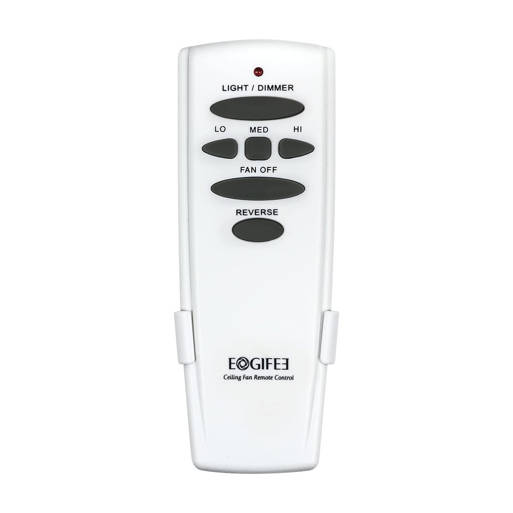 Eogifee Ceiling Fan Remote Control of Replacement for Hampton Bay UC7078T with Light Dimmer, Reverse Direction,3-Speed Control Compatible with CHQ7078T,CHQ8BT7078TCHQ8BT7078,HD6