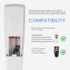 Eogifee Ceiling Fan Remote Control of Replacement for Hampton Bay UC7078T with Light Dimmer, Reverse Direction,3-Speed Control Compatible with CHQ7078T,CHQ8BT7078TCHQ8BT7078,HD6 view 3
