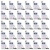 EXMAX E108 Wireless Portable Pocket DSP FM Stereo Radio Digital Receiver with Mini LCD Clock Earphone for Tour Guide System Teaching Meeting - 30 Pack (White) view 1