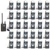 EXMAX EXG-108 Live Translator Device Wireless Microphone FM Radio Broadcast System for Social Distancing Tour Guide Teaching Meeting Training Church Parking Lot 1 Transmitter & 30 Receivers (Gray) view 1
