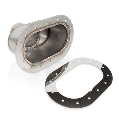 Stainless Works - Teardrop Through-Body Tip (3.5in) (ST2812)