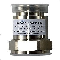 Cogents 3dB attenuator N-Type (Male/Female) Supporting Frequency Range of DC-3000 MHz with an Average Power Rating of 5 watts